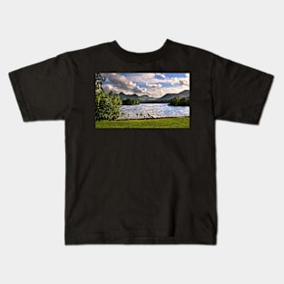 Derwentwater View From Crow Park Keswick Kids T-Shirt